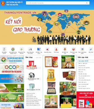 Thương mại điện tử mở rộng thị trường tiêu thụ cho đặc sản Thái Nguyên