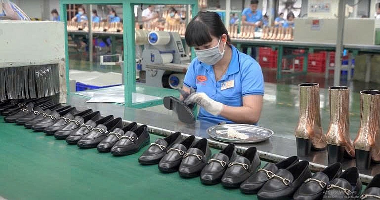 Xuất khẩu da giày tăng trưởng hai chữ số