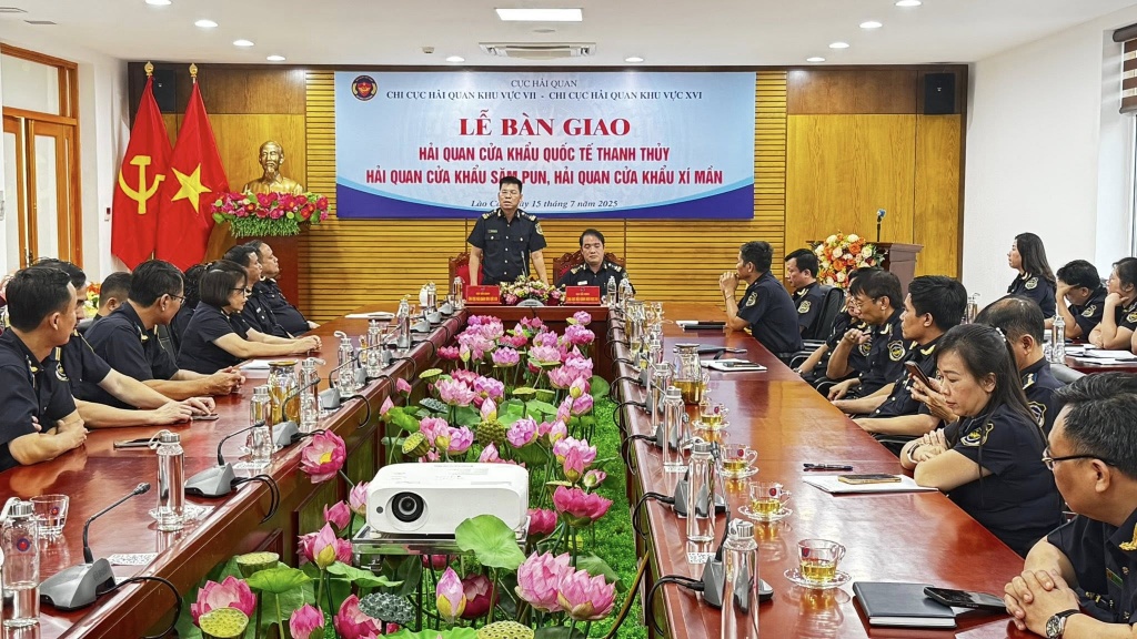 Hải quan khu vực XVI tiếp nhận 4 đơn vị ở địa bàn Tuyên Quang