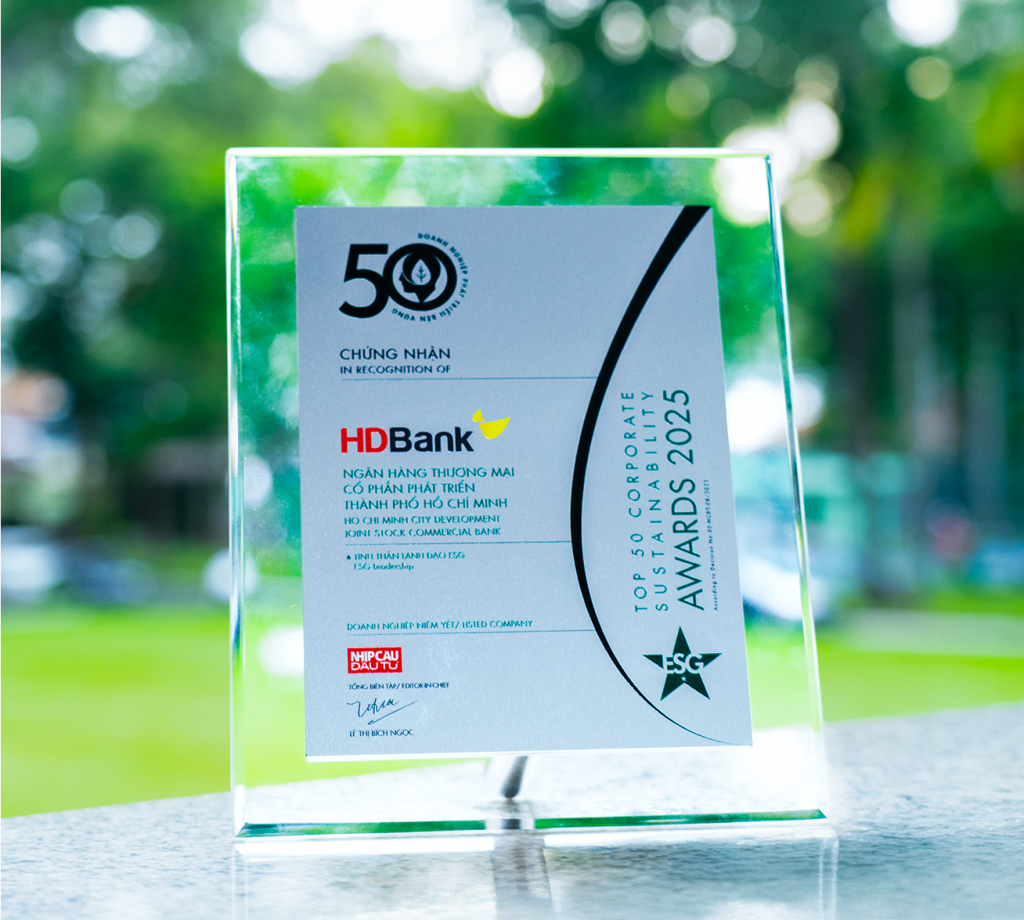 HDBank ghi dấu ấn mạnh mẽ với ba giải thưởng lớn trong nước và quốc tế