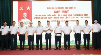 Binh đoàn 20 - Tổng công ty Tân cảng Sài Gòn: Gặp mặt, tặng quà thương binh, con liệt sĩ