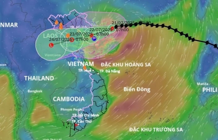 Hải quan khu vực VI tích cực triển khai các giải pháp ứng phó với bão số 3