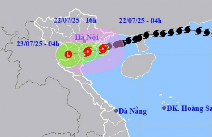 Hải quan khu vực I chủ động ứng phó với diễn biến của bão số 3