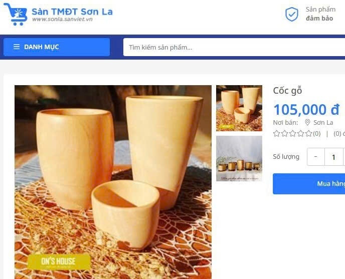 Sơn La gắn phát triển sản phẩm nông thôn tiêu biểu với thương mại điện tử