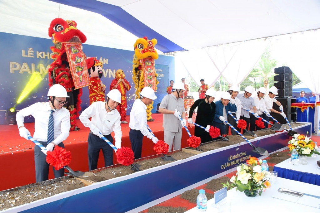 Khởi công Dự án Khu nhà thương mại liền kề HDB - Palmy Biztown tại Hà Nội