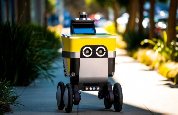 Phân loại mặt hàng robot giao hàng