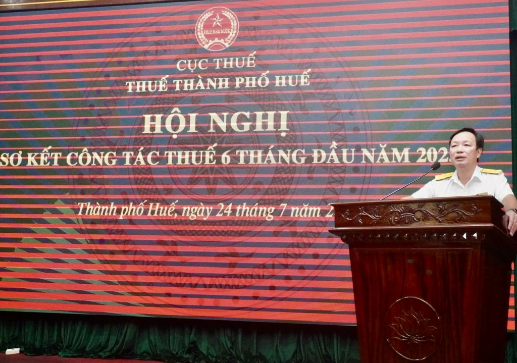 Thuế thành phố Huế: Thu ngân sách 6 tháng đạt gần 60% dự toán