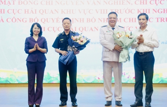 Bổ nhiệm tân Chi cục trưởng Chi cục Hải quan khu vực VIII Phạm Quốc Hưng