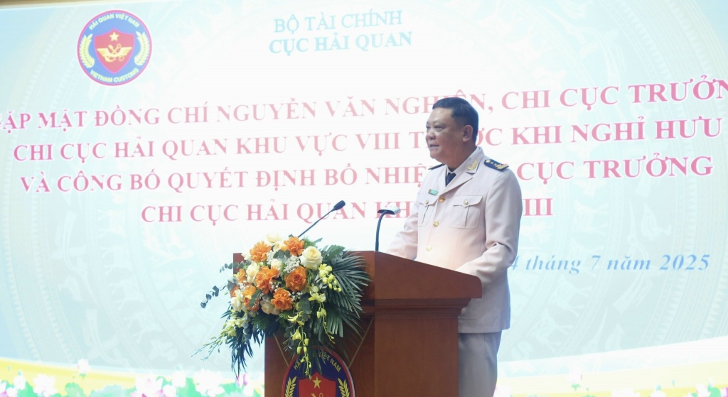 Bổ nhiệm tân Chi cục trưởng Chi cục Hải quan khu vực VIII Phạm Quốc Hưng