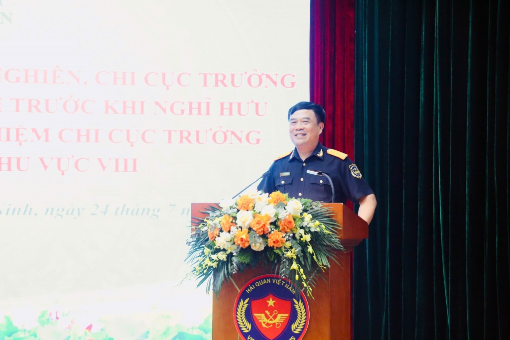 Bổ nhiệm tân Chi cục trưởng Chi cục Hải quan khu vực VIII Phạm Quốc Hưng