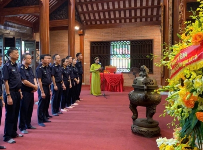 Hải quan Thái Nguyên tổ chức nhiều hoạt động tri ân dịp 27/7