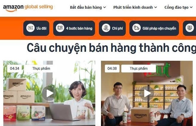 Doanh nghiệp Việt bứt phá với Amazon và thương mại điện tử