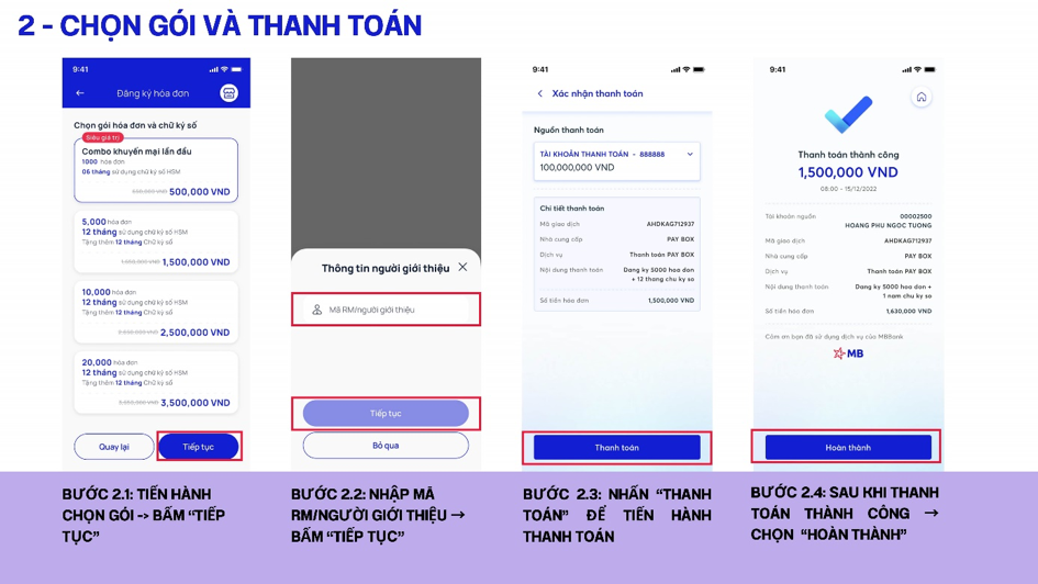 MB tích hợp tính năng xuất hoá đơn điện tử ngay trên loa thanh toán MB