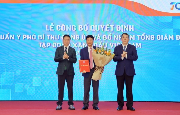 Petrolimex: Chuẩn y Phó Bí thư Đảng ủy, bổ nhiệm Tổng Giám đốc Lưu Văn Tuyển