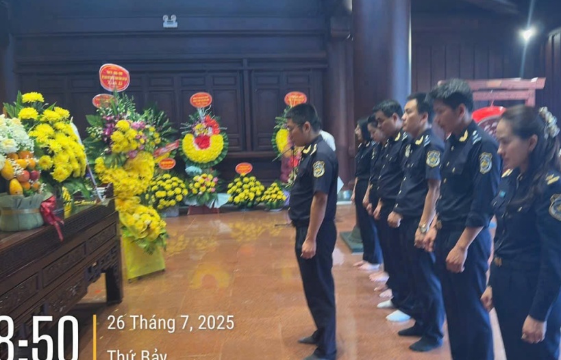 Hải quan khu vực VII tổ chức các hoạt động tri ân nhân dịp 27/7