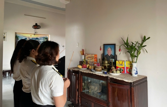 Thuế tỉnh Quảng Ngãi tri ân các Anh hùng liệt sỹ