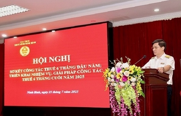 Thuế tỉnh Ninh Bình phấn đấu vượt chỉ tiêu thu ngân sách năm 2025