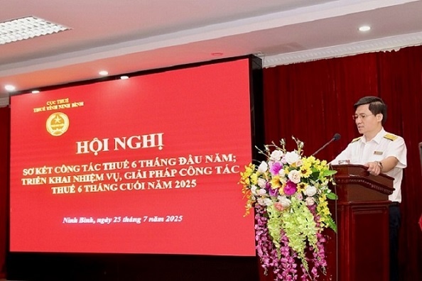 Thuế tỉnh Ninh Bình phấn đấu vượt chỉ tiêu thu ngân sách năm 2025