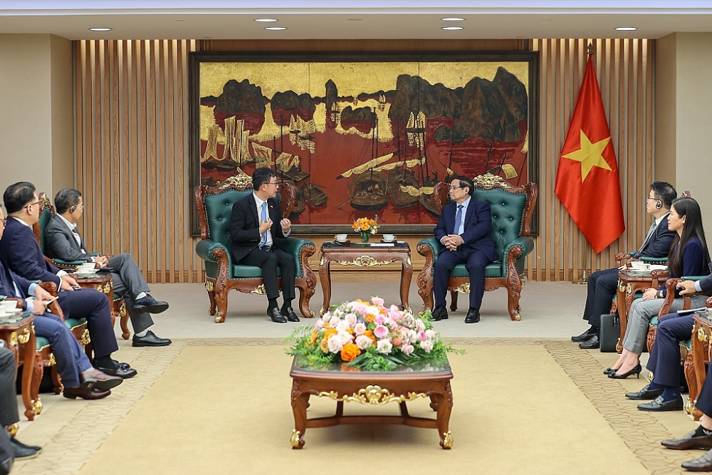 Thủ tướng tiếp lãnh đạo tập đoàn quản lý sàn tài sản mã hóa lớn thứ 3 thế giới