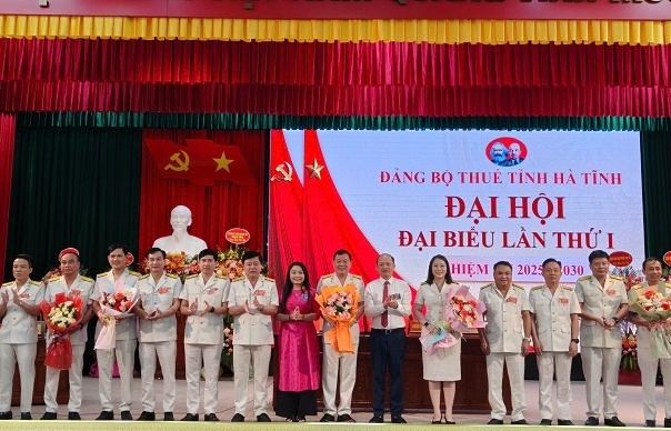 Đảng bộ Thuế tỉnh Hà Tĩnh tổ chức thành công Đại hội đại biểu lần thứ I nhiệm kỳ 2025-2030