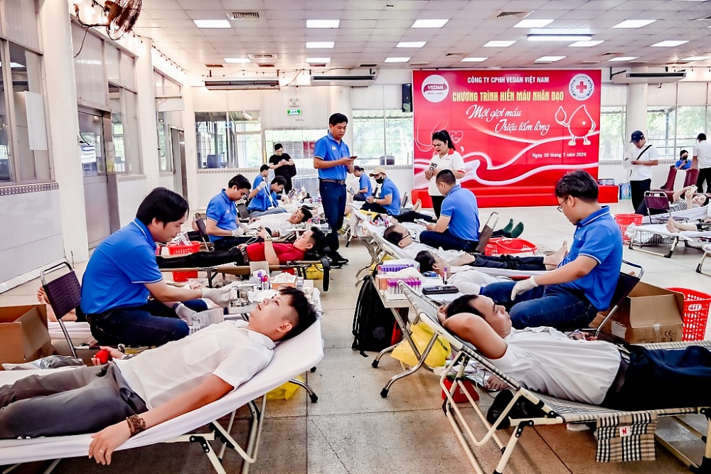 Hiến máu nhân đạo - Hành trình lan tỏa yêu thương cùng Vedan Việt Nam