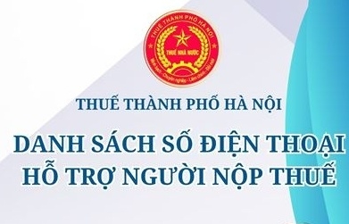 Thuế TP Hà Nội thông báo về địa điểm tiếp nhận hồ sơ và trả kết quả giải quyết TTHC