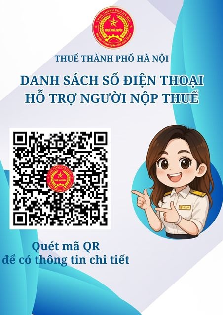 Thuế TP Hà Nội thông báo về địa điểm tiếp nhận hồ sơ và trả kết quả giải quyết TTHC