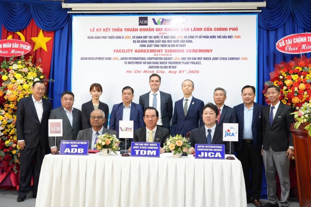 ADB hỗ trợ mở rộng nhà máy xử lý nước Bàu Bàng
