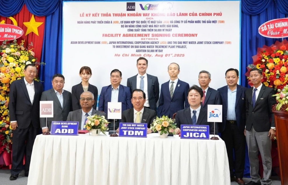 ADB hỗ trợ mở rộng nhà máy xử lý nước Bàu Bàng