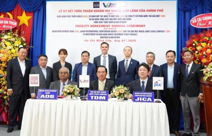 ADB hỗ trợ mở rộng nhà máy xử lý nước Bàu Bàng