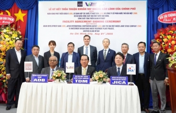 ADB hỗ trợ mở rộng nhà máy xử lý nước Bàu Bàng