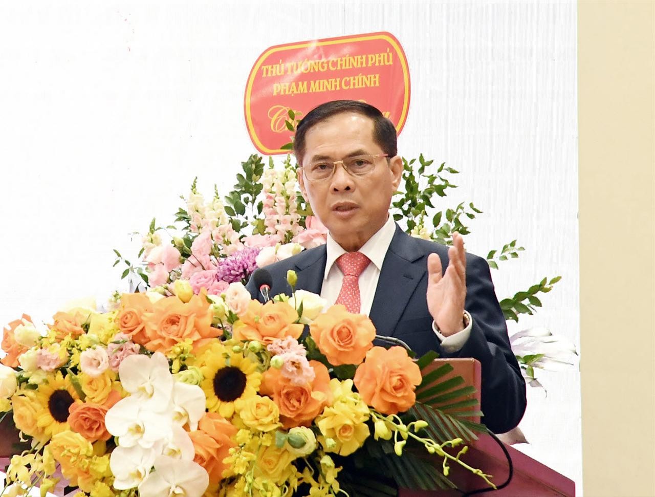 Ph&amp;oacute; Thủ tướng Ch&amp;iacute;nh phủ B&amp;ugrave;i Thanh Sơn ph&amp;aacute;t biểu chỉ đạo Đại hội.