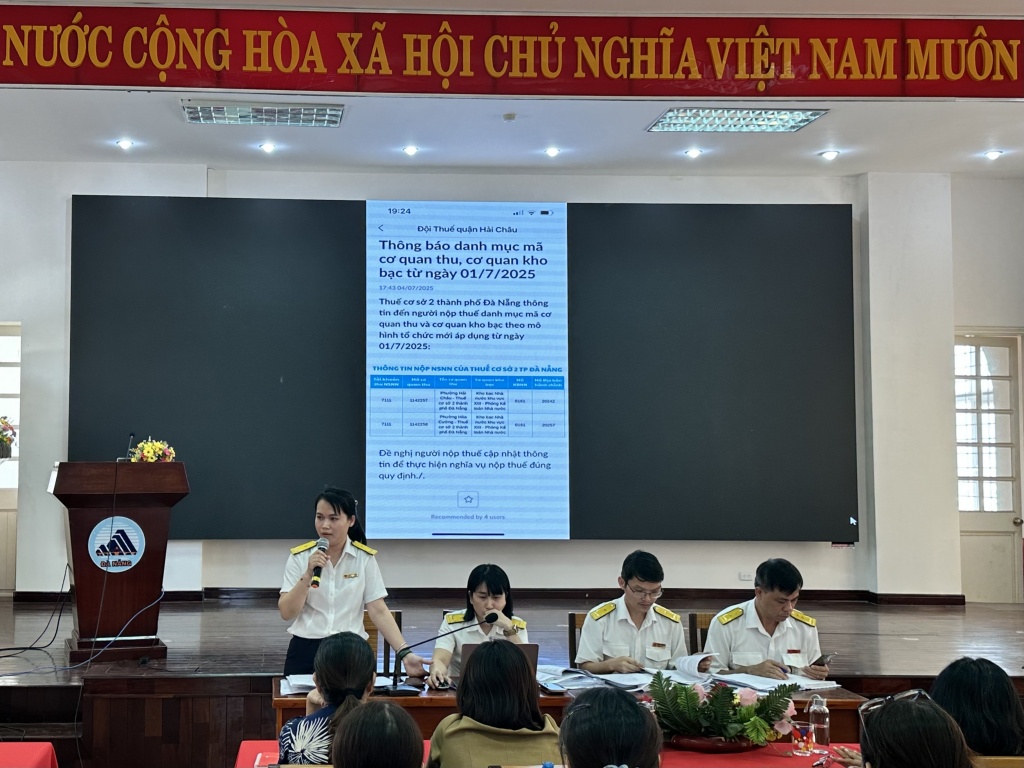 Đà Nẵng chủ động hỗ trợ người nộp thuế thích ứng với chính sách mới