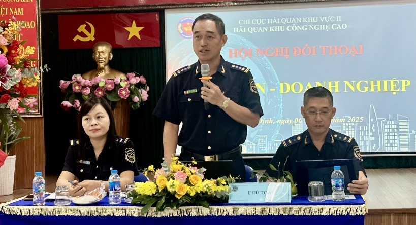 Hải quan Khu công nghệ cao đối thoại với doanh nghiệp FDI