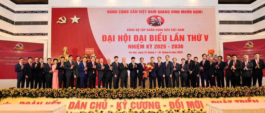 Dấu ấn Đại hội Đảng bộ Tập đoàn Xăng dầu Việt Nam lần thứ V