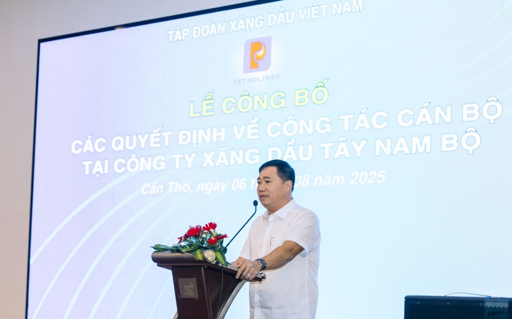 Petrolimex bổ nhiệm Chủ tịch Công ty Xăng dầu Tây Nam Bộ