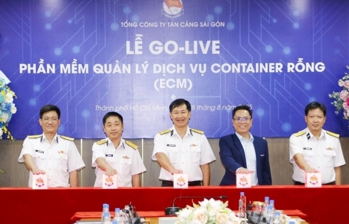 Đưa vào sử dụng phần mềm quản lý dịch vụ container rỗng