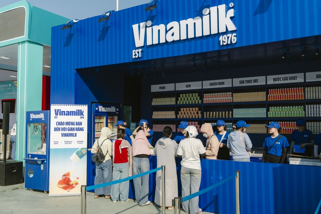Vinamilk “quẫy” hết mình cùng 50.000 khán giả tại V-Concert & V-Fest