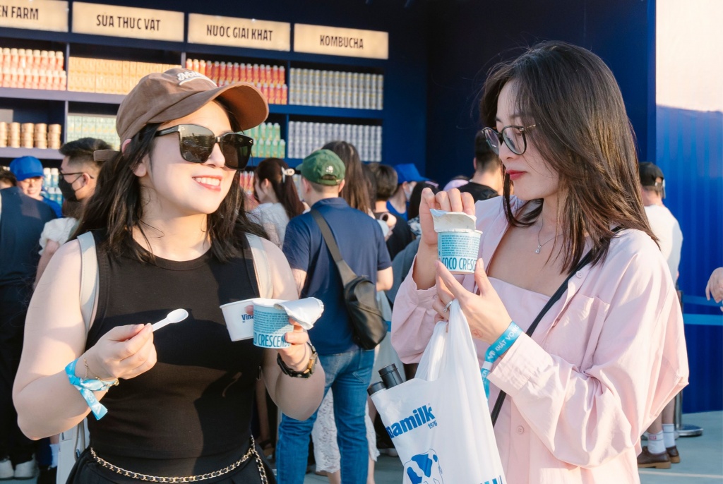 Vinamilk “quẫy” hết mình cùng 50.000 khán giả tại V-Concert & V-Fest