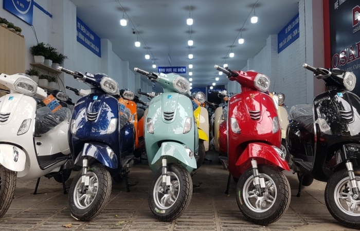 Việt Nam tiêu thụ xe máy điện nhiều thứ ba thế giới