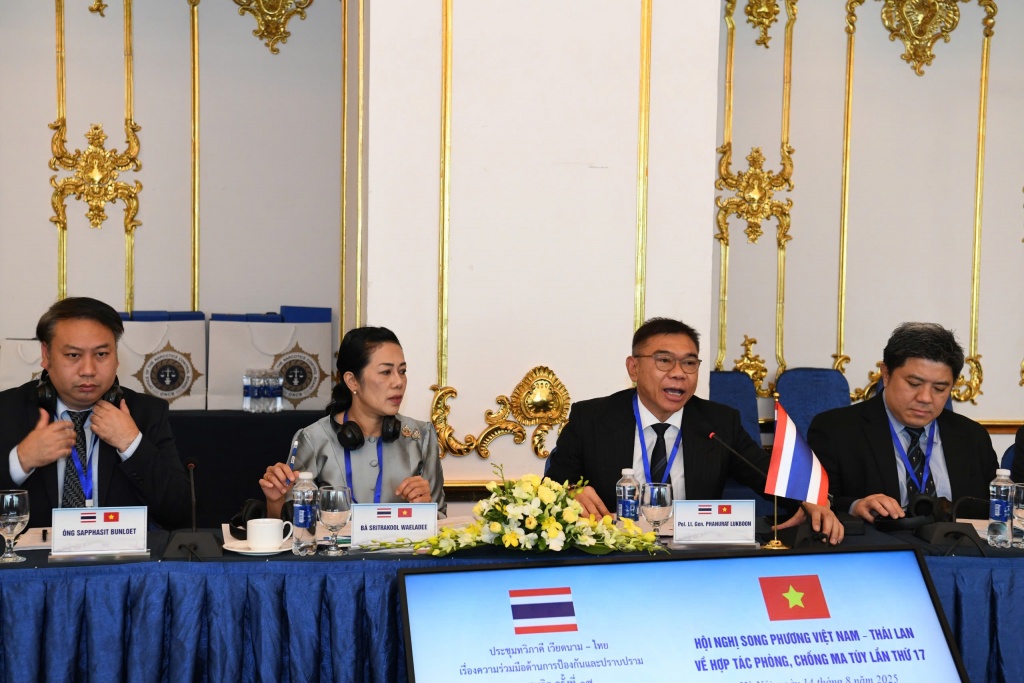 Việt Nam - Thái Lan tăng cường hợp tác chống ma túy