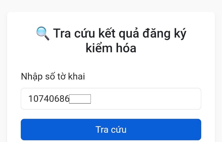 Hải quan Khu công nghiệp Quảng Nam thí điểm phần mềm đăng ký kiểm hóa