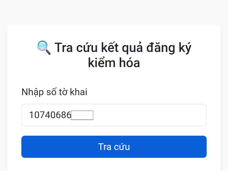 Hải quan Khu công nghiệp Quảng Nam thí điểm phần mềm đăng ký kiểm hóa