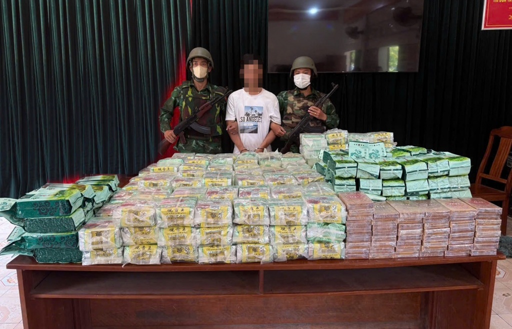 Bộ đội Biên phòng Quảng Trị “cất vó” 300 kg ma túy xuyên quốc gia