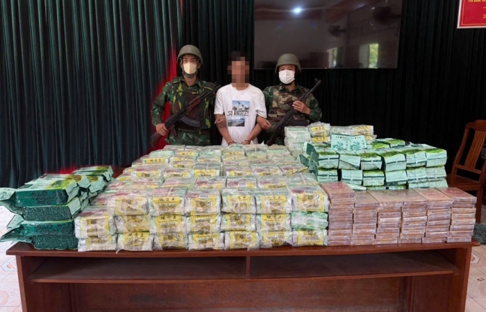 Bộ đội Biên phòng Quảng Trị “cất vó” 300 kg ma túy xuyên quốc gia