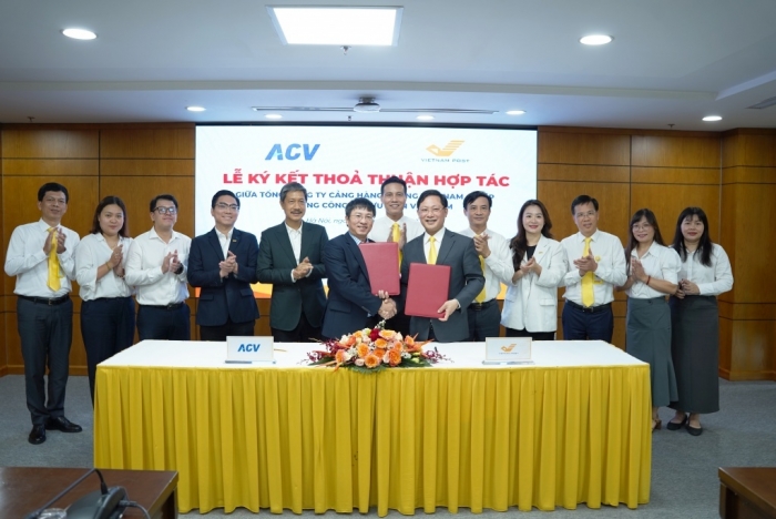 Vietnam Post và ACV "bắt tay" đầu tư, phát triển hạ tầng chuỗi cung ứng hiện đại