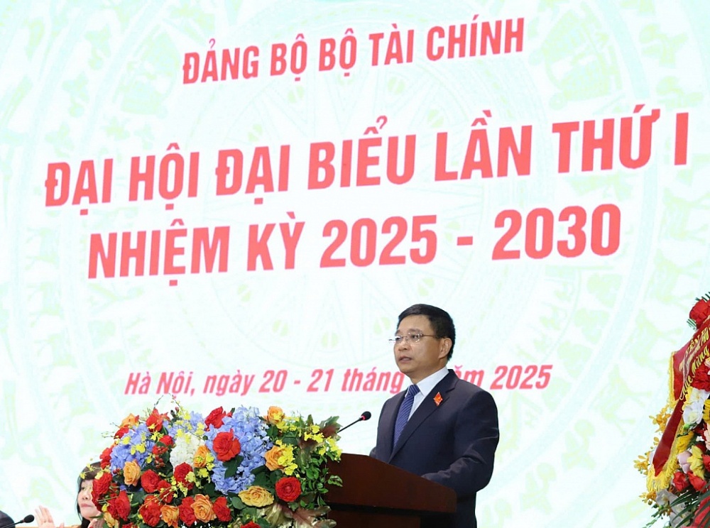 Đại hội đại biểu Đảng bộ Bộ Tài chính nhiệm kỳ 2025-2030: Đoàn kết - Kỷ cương - Đột phá - Phát triển