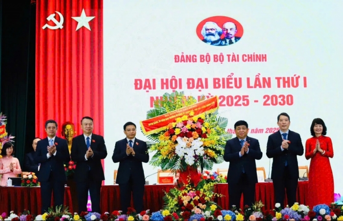 Đảng bộ Bộ Tài chính tổ chức Đại hội đại biểu lần thứ I, nhiệm kỳ 2025-2030