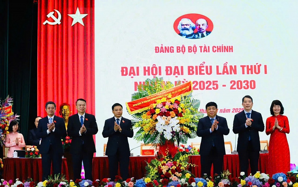 Đảng bộ Bộ Tài chính tổ chức Đại hội đại biểu lần thứ I, nhiệm kỳ 2025-2030