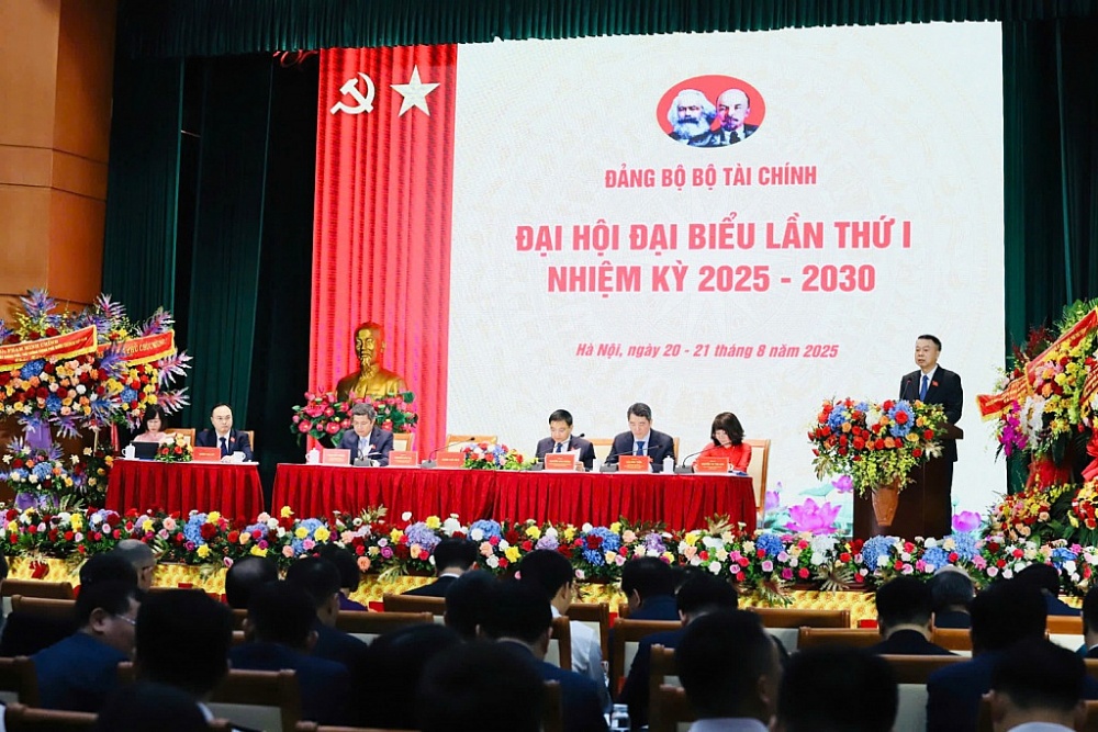 Đảng bộ Bộ Tài chính tổ chức Đại hội đại biểu lần thứ I, nhiệm kỳ 2025-2030